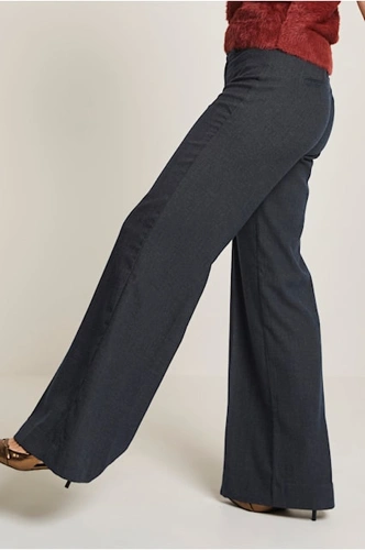 PARAMI SCOTTY Damenhose grau blau (1)
