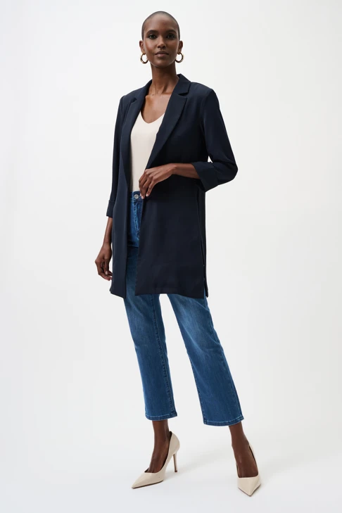 JOSEPH RIBKOFF Damen Strickjacke dunkelblau