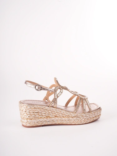 ALMA EN PENA Damen Espadrilles bronze (3)