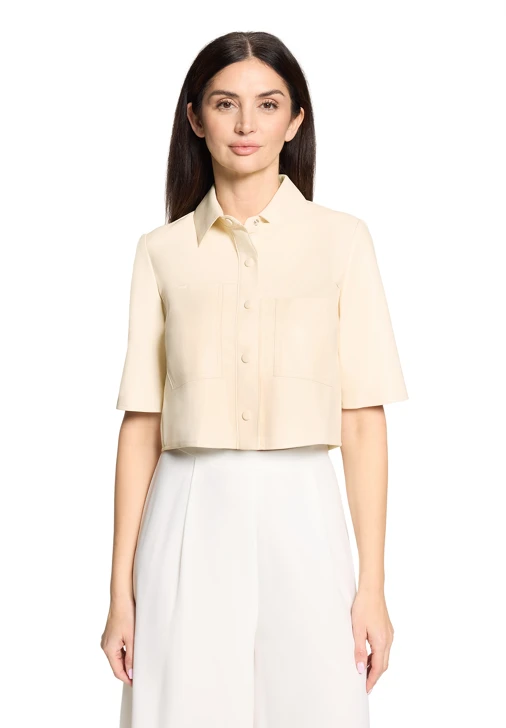 VERA MONT Damenjacke beige Kunstleder