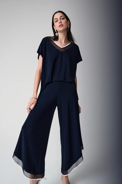 JOSESEPH RIBKOFF Damen Jumpsuit dunkelblau
