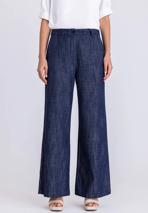 TUZZI BEACH Damenhose aus blauem Denim