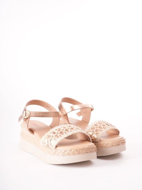 PASS Damen-Sandalen in Champagner