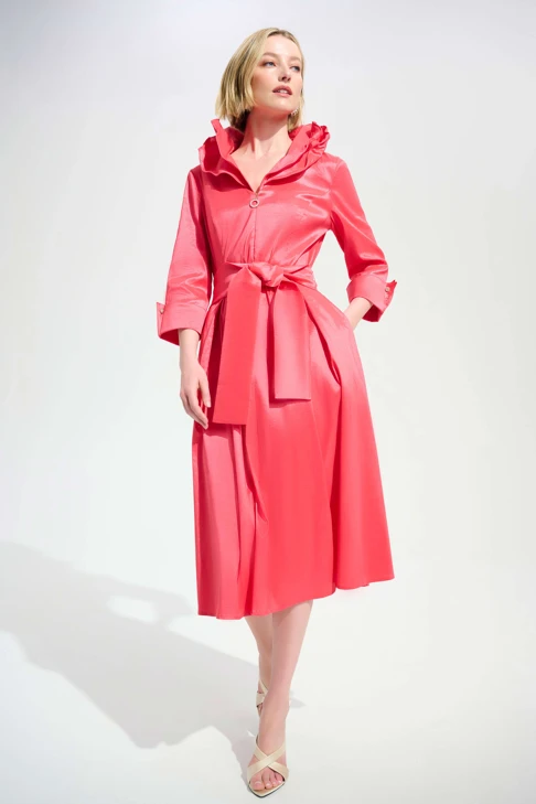 JOSEPH RIBKOFF Damen Kleid koralle