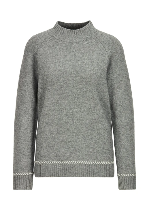 FABER Damenpullover, grau