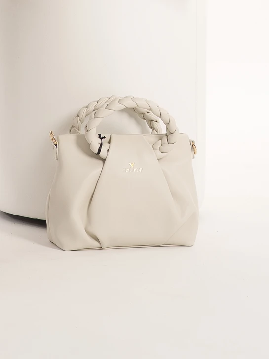 PEPE MOLL Damen Handtasche klein weiß