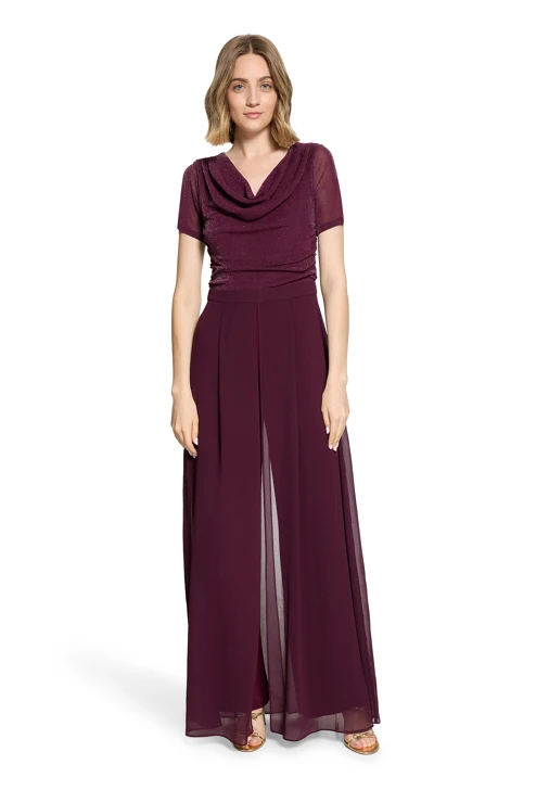VERA MONT Damen Jumpsuit burgundy