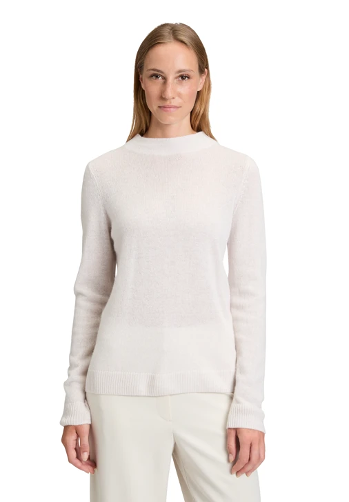BETTY BARCLAY Damen Pullover hellbeige Kaschmir