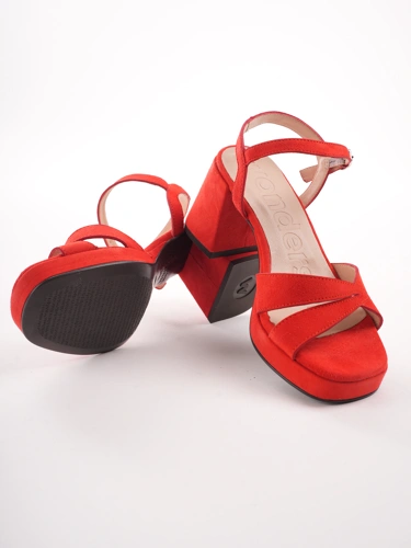 WONDERS Damen Sandalen orange (4)