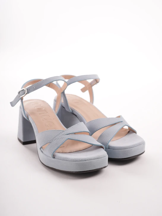 WONDERS Damen Sandalen blau