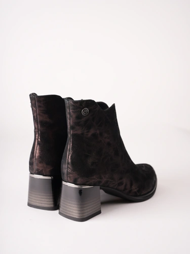 EPICA Damen-Stiefeletten aus bronzefarbenem Wildleder (1)