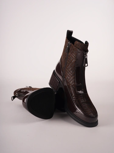 EPICA Damen-Stiefeletten, braun, verziert (4)