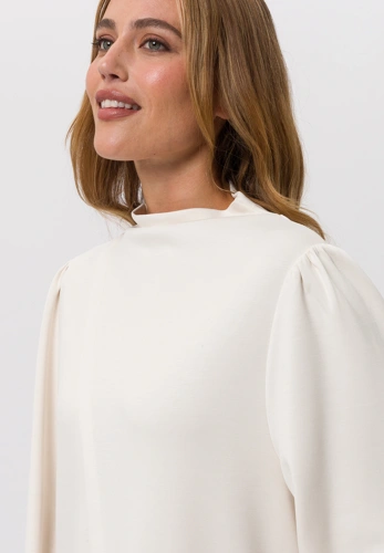 TUZZI RUNWAY WIL Damenkleid hellbeige mit Frontschlitz (2)