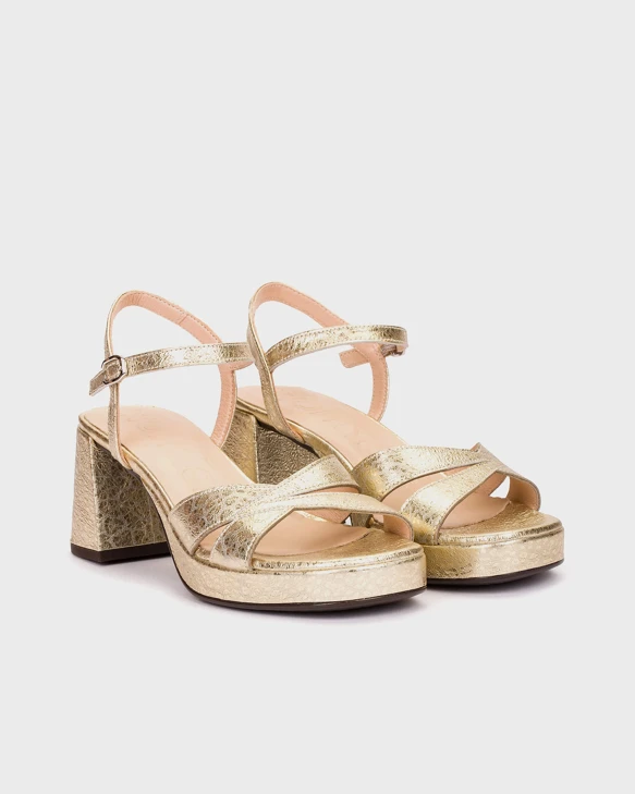 WONDERS Damen-Sandalen gold