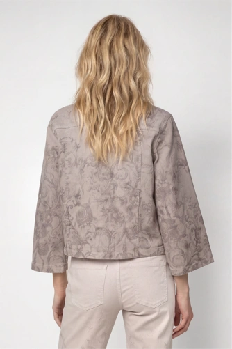 MONARI SOFT BEAUTY Damenjacke, beige, gemustert (2)