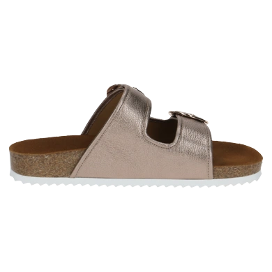 CAPRICE Damen Hausschuhe Kork Bronze (1)