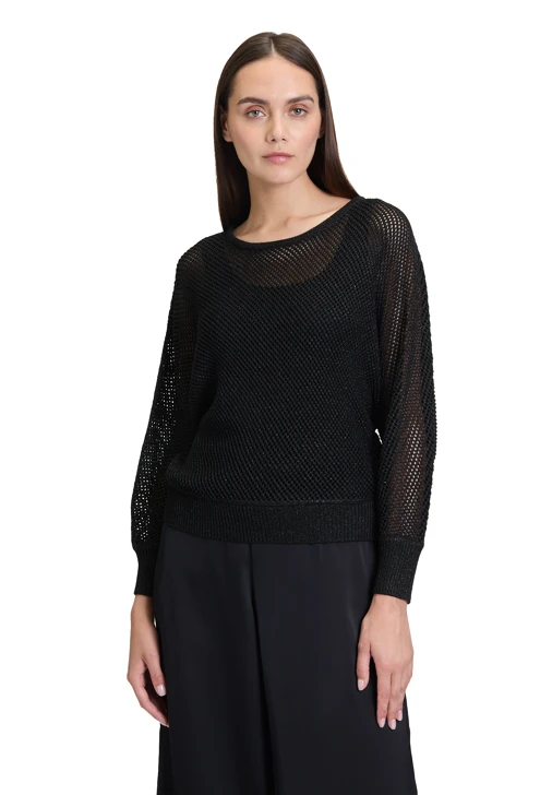 VERA MONT Damen Pullover schwarz
