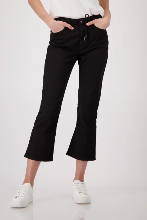 MONARI HAPPY HOUR Damenhose schwarz 3/4