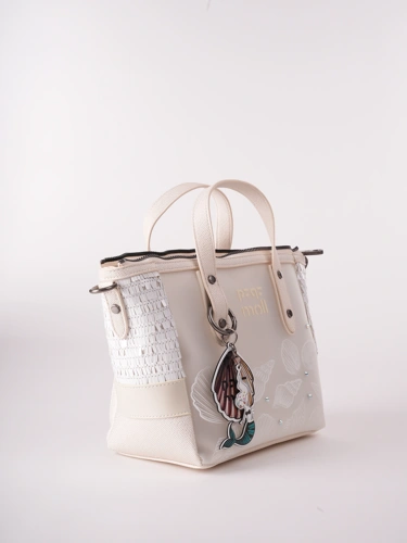 PEPE MOLL Damen Handtasche Seebeige (1)