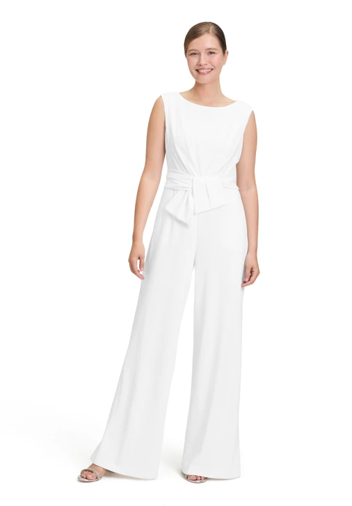 Vera Mont Damen Jumpsuit weiß