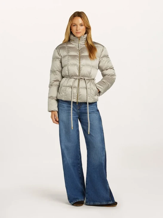 BEAUMONT Charo Damenjacke in Champagner mit Gürtel