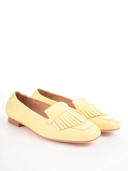 REGARDE le CIEL Damen-Slipper gelb
