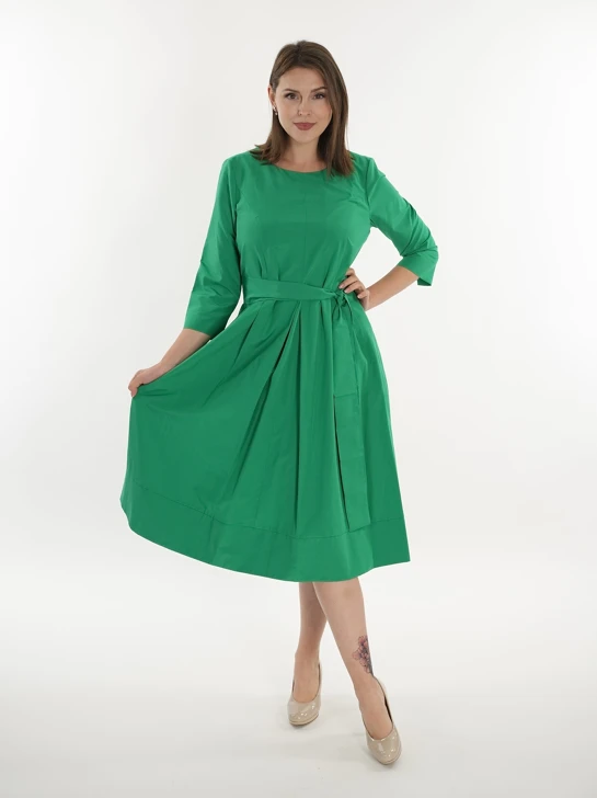ANITA DESIGN Damenkleid grün