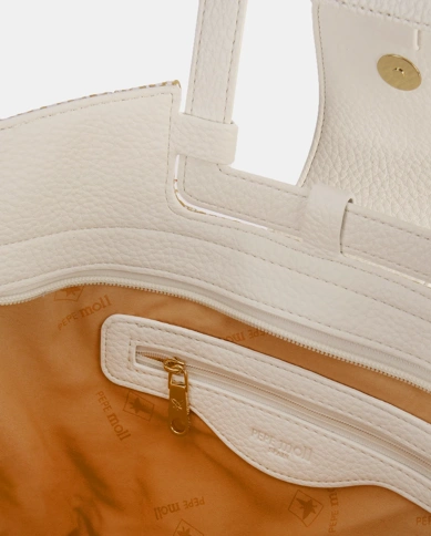 PEPE MOLL Damenhandtasche weiß (1)