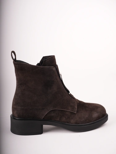 EPICA Damen-Stiefeletten aus braunem Wildleder (2)