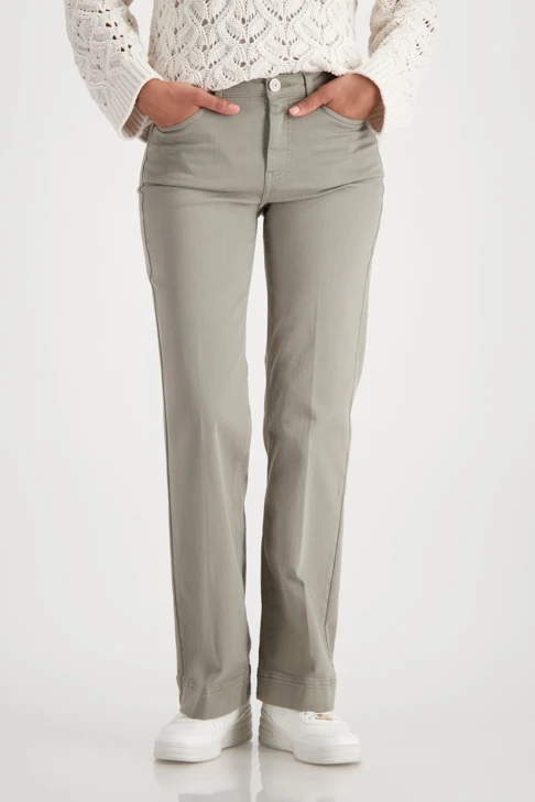 MONARI CITY STYLE Damenhose khaki