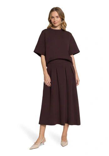ROBE LÉGÉRE Damenrock, braun (2)