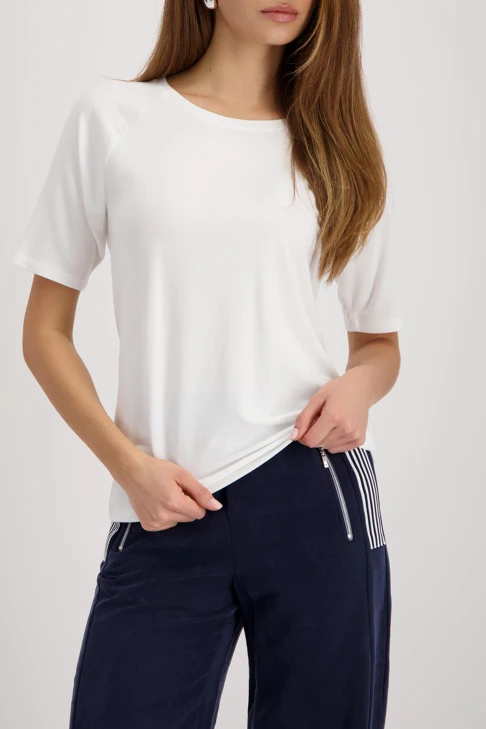 MONARI WELCOME NEW Damen Shirt weiß
