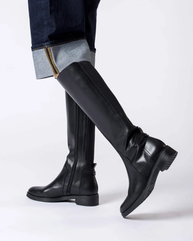 WONDERS Damenstiefel schwarz (2)
