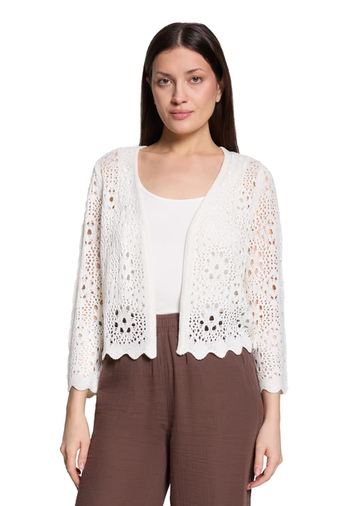 BETTY BARCLAY Damen Strickpullover Beige Lurex