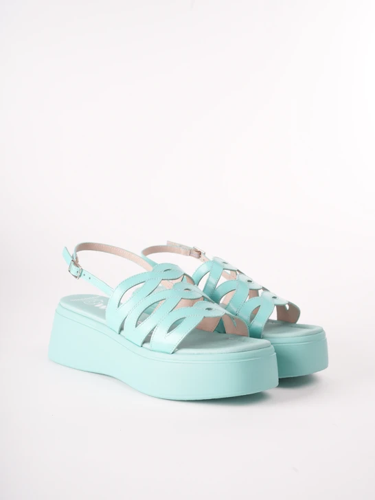 WONDERS Damen Sandalen türkis