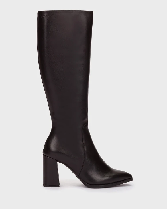 WONDERS Damenstiefel schwarz