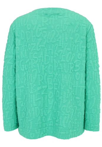 DORIS STREICH Damen Sweatshirt grün (1)