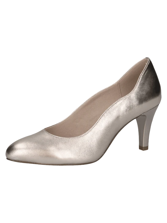 CAPRICE Damen Pumps gold