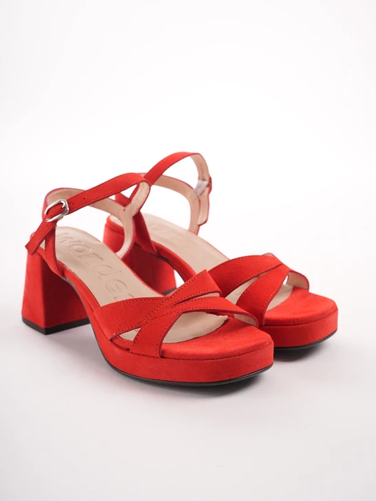 WONDERS Damen Sandalen orange