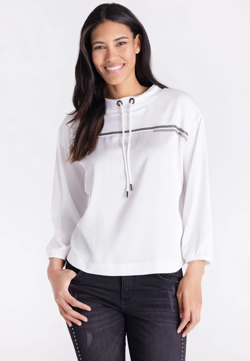 TUZZI Damen-T-Shirt in Creme