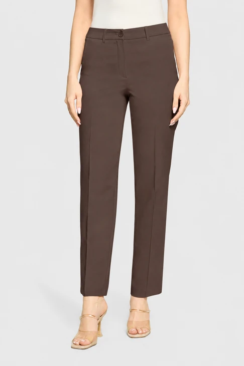 BETTY BARCLAY Damenhose dunkelbraun