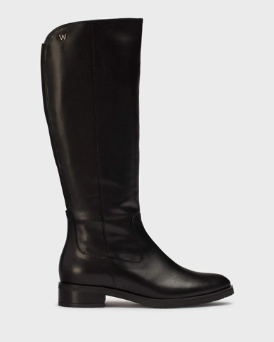 WONDERS Damenstiefel schwarz