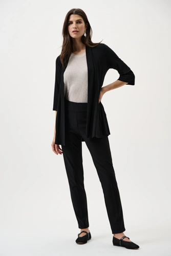 JOSEPH RIBKOFF Damen Strickjacke schwarz