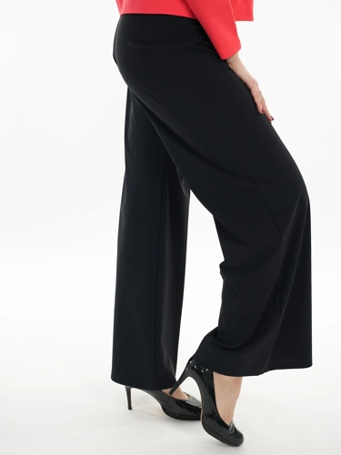 Dorisstreich Damenhose schwarz (1)