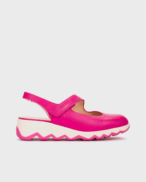 WONDERS Damen Sandalen mit leerem Absatz rosa