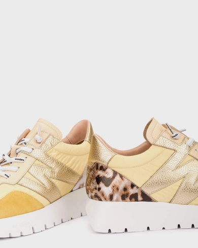 WONDERS Damen Turnschuhe gelb (3)