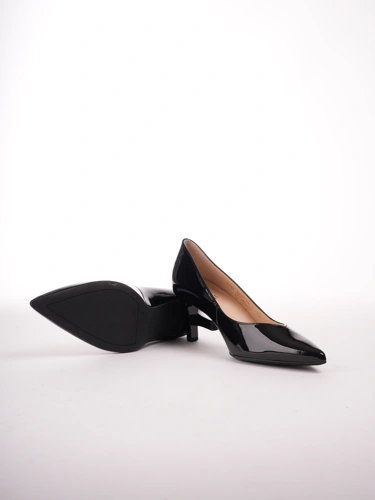 HOGL Damen Pumps schwarz lackiert (4)
