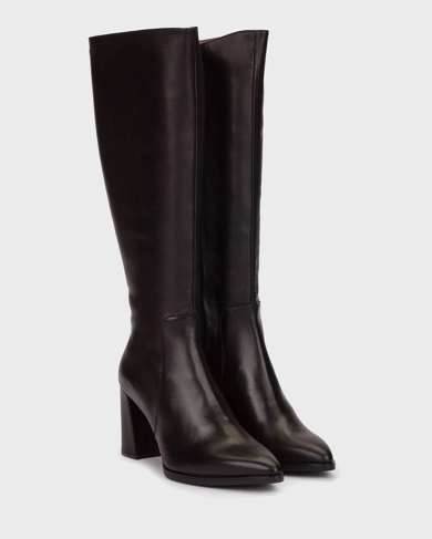 WONDERS Damenstiefel schwarz (1)