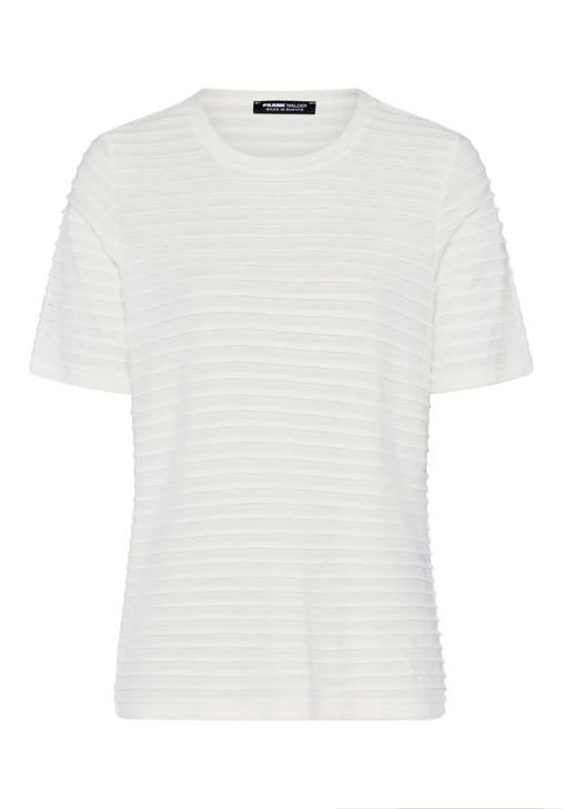 FRANK WALDER Damen Sweatshirt weiß