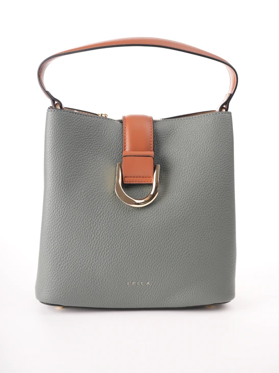 EPICA Damenhandtasche, klein, graugrün